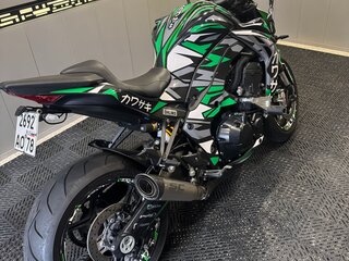 2019 Kawasaki Z 1000, зелёный, 1300000 рублей, вид 1