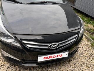 2016 Hyundai Solaris I Рестайлинг, чёрный, 700000 рублей, вид 1