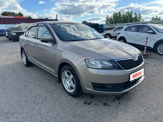 2018 Skoda Rapid I Рестайлинг, бежевый, 1265000 рублей, вид 2