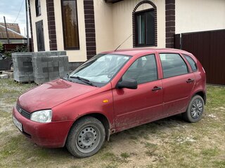2013 Lada (ВАЗ) Kalina I, красный, 220000 рублей, вид 4