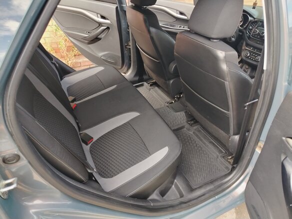 2016 Lada (ВАЗ) Vesta I, серый, 770000 рублей - вид 8