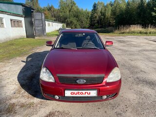2007 Lada (ВАЗ) Priora I, красный, 115000 рублей, вид 2
