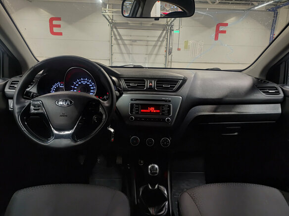 2016 Kia Rio III Рестайлинг, серый, 870000 рублей - вид 13