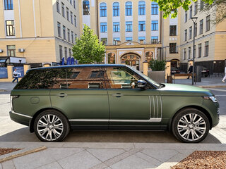 2021 Land Rover Range Rover Long IV Рестайлинг, зелёный, 14500000 рублей, вид 4