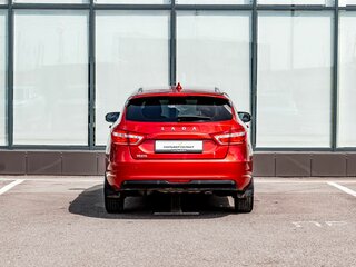 2021 Lada (ВАЗ) Vesta SW I, красный, 1050000 рублей, вид 4