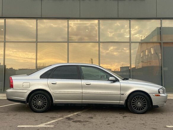 2004 Volvo S80 I Рестайлинг, серебристый - вид 2