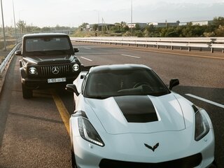 2018 Chevrolet Corvette Stingray 8-speed C7, белый, 8000000 рублей, вид 3