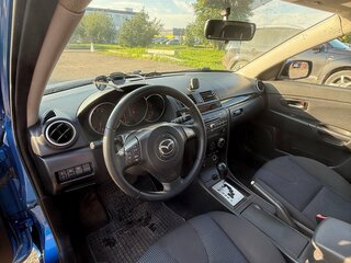 2006 Mazda 3 I (BK) Рестайлинг, синий, 670000 рублей, вид 4
