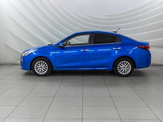 2019 Kia Rio IV, синий, 1528000 рублей, вид 4