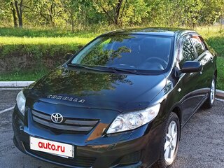 2008 Toyota Corolla X (E140, E150), чёрный, 750000 рублей, вид 2