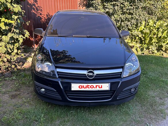 2007 Opel Astra H, чёрный - вид 39