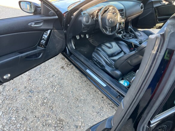 2004 Mazda RX-8 I, чёрный, 579000 рублей - вид 8