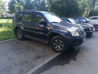2005 Toyota Land Cruiser Prado 120 Series, синий, 1800000 рублей, вид 1