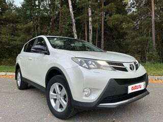 2013 Toyota RAV4 IV (XA40), белый, 1850000 рублей, вид 2