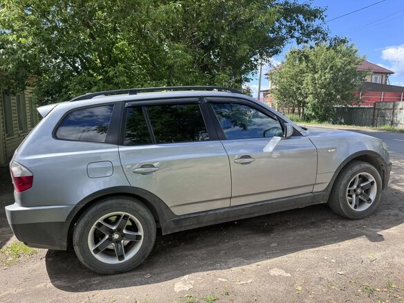 2004 BMW X3 30d I (E83), серый, 990000 рублей - вид 5