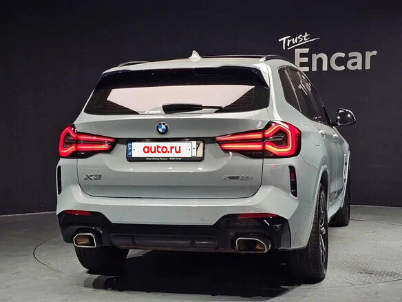 2022 BMW X3 20i xDrive III (G01) Рестайлинг, серый, 4420000 рублей - вид 2