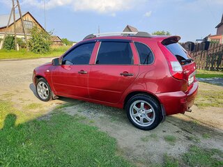 2010 Lada (ВАЗ) Kalina I, красный, 230000 рублей, вид 4