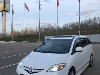 2009 Mazda 5 I (CR) Рестайлинг, белый, 935000 рублей, вид 1