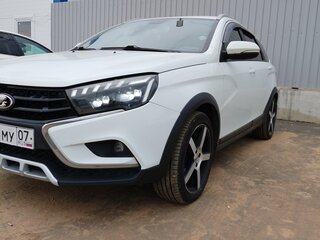 2018 Lada (ВАЗ) Vesta SW Cross I, белый, 770000 рублей, вид 1