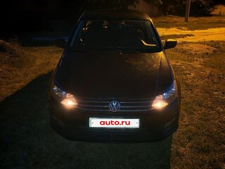 2016 Volkswagen Polo V Рестайлинг, чёрный, 1100000 рублей, вид 1