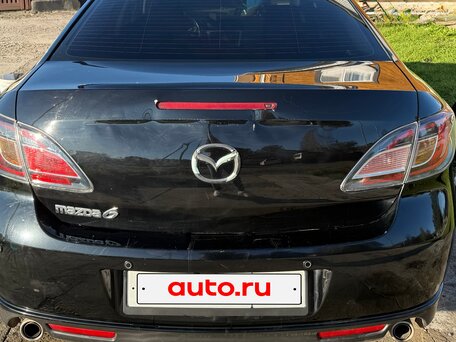 2008 Mazda 6 II (GH), чёрный, 800000 рублей, вид 4