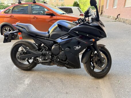 2012 Yamaha XJ6 (FZ6R), чёрный, 520000 рублей, вид 4