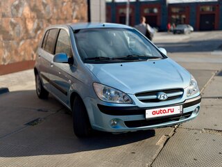 2005 Hyundai Getz I Рестайлинг, голубой, 380000 рублей, вид 4