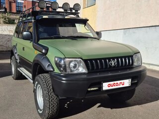 1998 Toyota Land Cruiser Prado 90 Series, зелёный, 2500000 рублей, вид 1