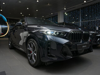 2024 BMW X6 40d III (G06) Рестайлинг, синий, 17500000 рублей, вид 5