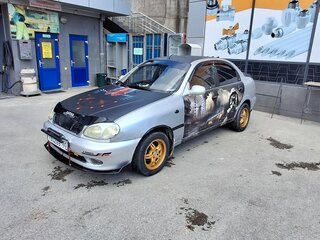 2007 Daewoo Lanos, серый, 300000 рублей, вид 1