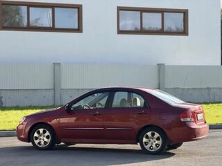 2008 Kia Cerato I Рестайлинг, красный, 395000 рублей, вид 3