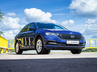 2020 Skoda Octavia IV (A8), синий, 2075000 рублей, вид 3