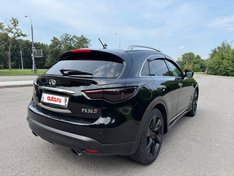 2008 Infiniti FX50 II (S51), чёрный, 1350000 рублей, вид 4