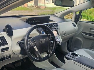 2013 Toyota Prius v (+) I (ZVW40/41), серый, 1169824 рублей, вид 5