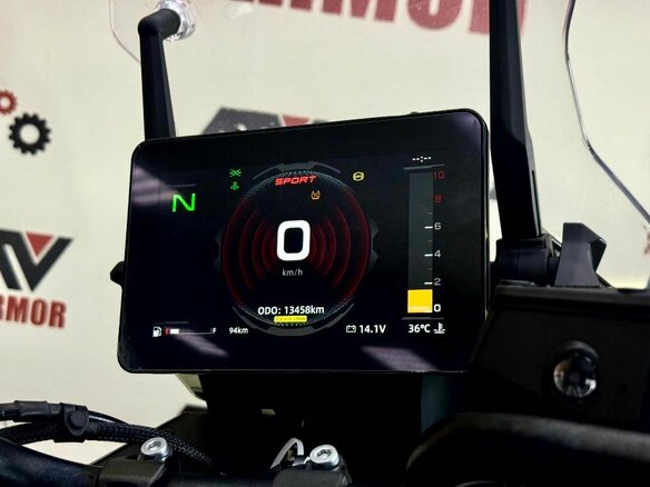 2023 CFMoto 800MT Explore, чёрный, 929000 рублей - вид 6