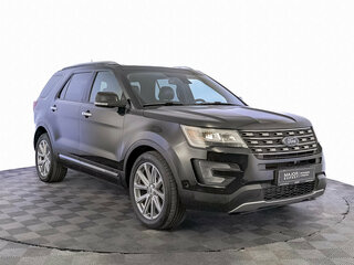 2017 Ford Explorer V Рестайлинг, чёрный, 2665000 рублей, вид 3
