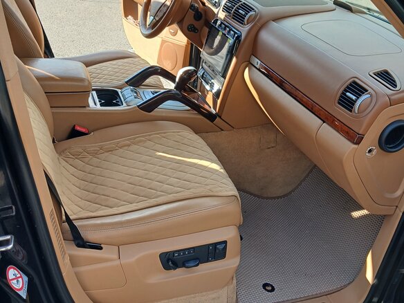 2006 Porsche Cayenne S I (955), чёрный, 1300000 рублей - вид 17