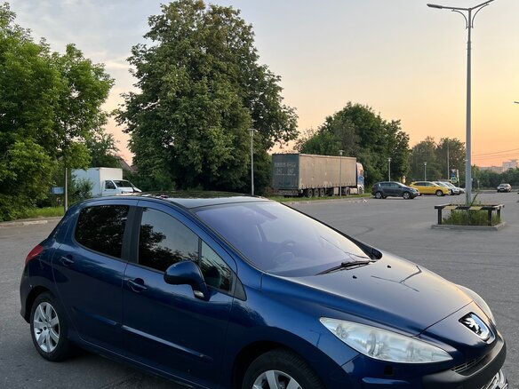 2008 Peugeot 308 I, синий, 480000 рублей - вид 5