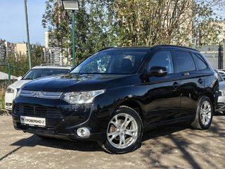 2012 Mitsubishi Outlander III, чёрный, 889000 рублей, вид 1