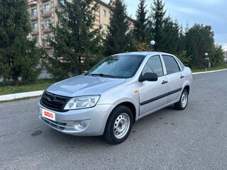 2013 Lada (ВАЗ) Granta I, серебристый, 185000 рублей, вид 1