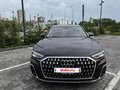 2023 Audi A8 Long 50 TFSI IV (D5) Рестайлинг, чёрный