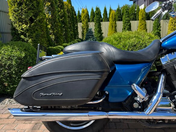 2005 Harley-Davidson Road King, синий, 750000 рублей - вид 5