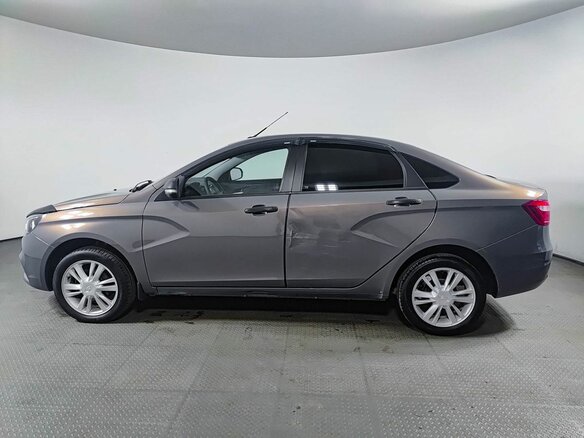 2016 Lada (ВАЗ) Vesta I, серый, 555760 рублей - вид 7