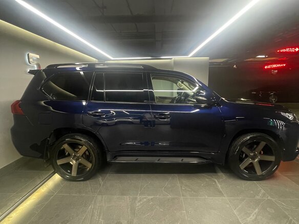 2016 Lexus LX 450d III Рестайлинг 2, синий - вид 3