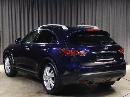 2012 Infiniti FX37 II (S51) Рестайлинг, синий, 1599000 рублей, вид 4
