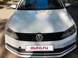2015 Volkswagen Jetta VI Рестайлинг, белый, 800000 рублей, вид 1