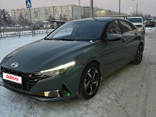 2022 Hyundai Elantra VII (CN7), серый, 1890000 рублей, вид 2