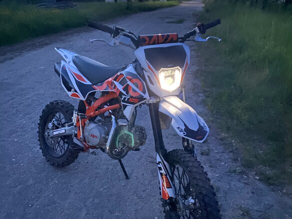 2025 Kayo Basic TT125, белый, 70000 рублей - вид 1