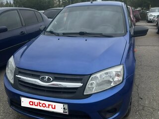 2016 Lada (ВАЗ) Granta I, синий, 645000 рублей, вид 1