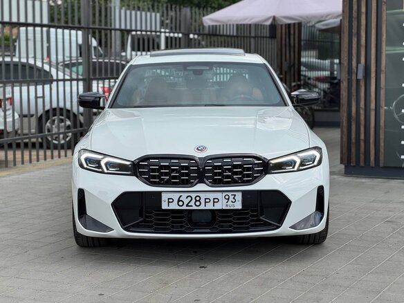 2022 BMW 3 серии M340i VII (G2x) Рестайлинг, белый - вид 2